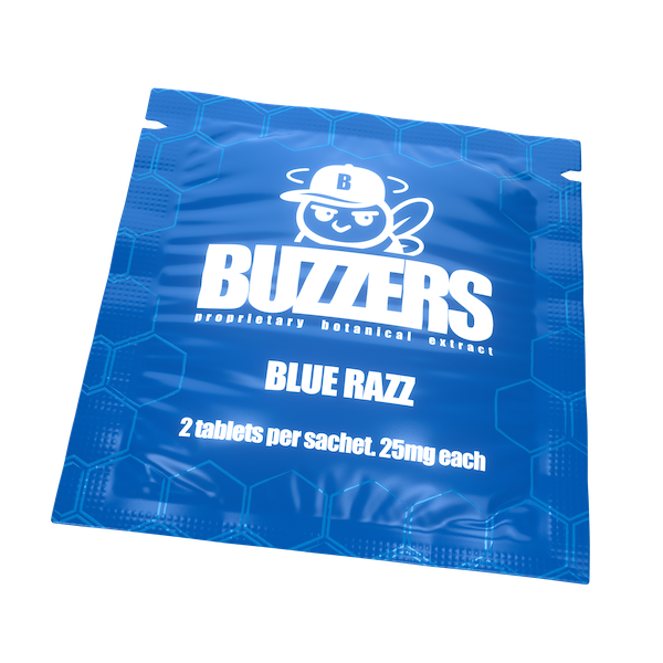 Blue Razz - Buzzers Cat's Claw Tablets