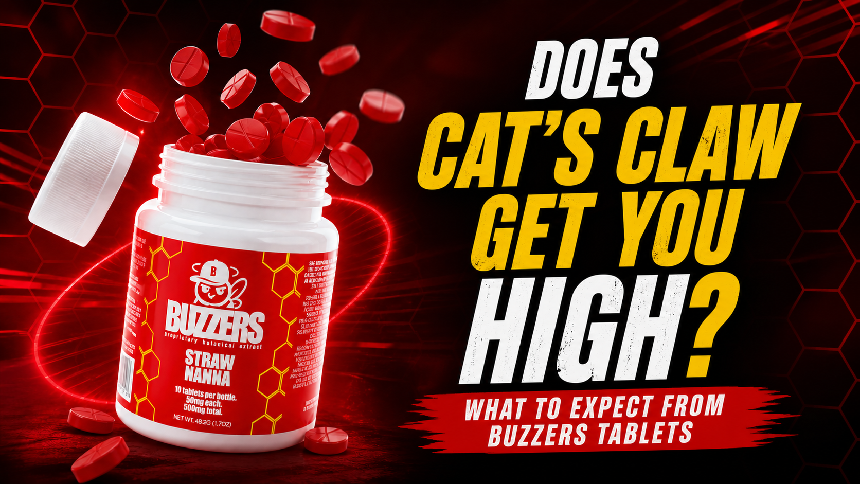 Does Cat’s Claw Get You High? What to Expect from Buzzers Tablets - Blog