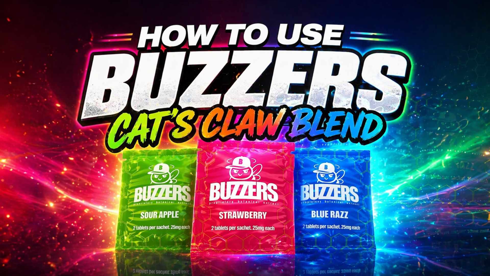 How To Use Buzzers Cat’s Claw Blend - Blog