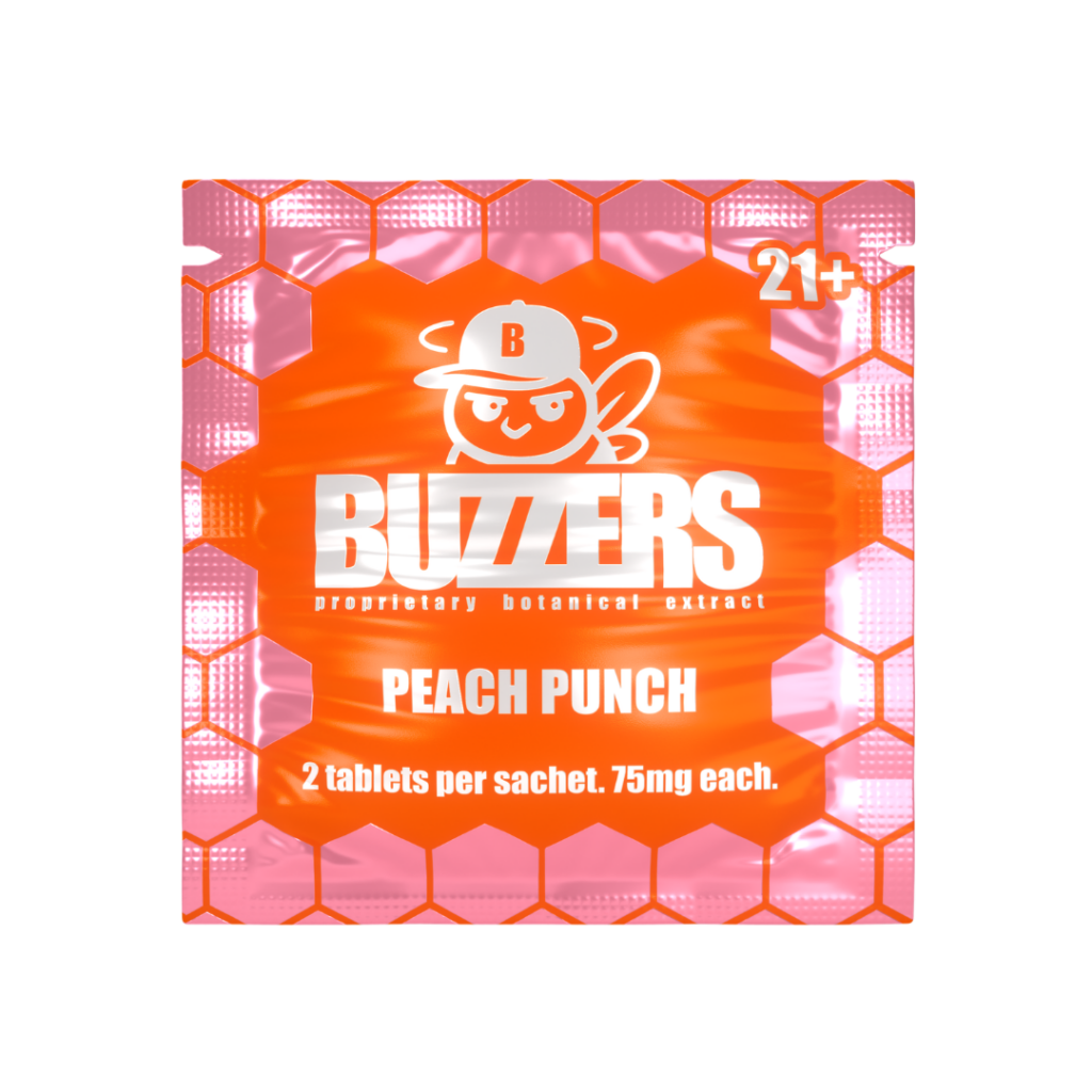 Peach Punch - Buzzers Botanical Extracts - 75mg