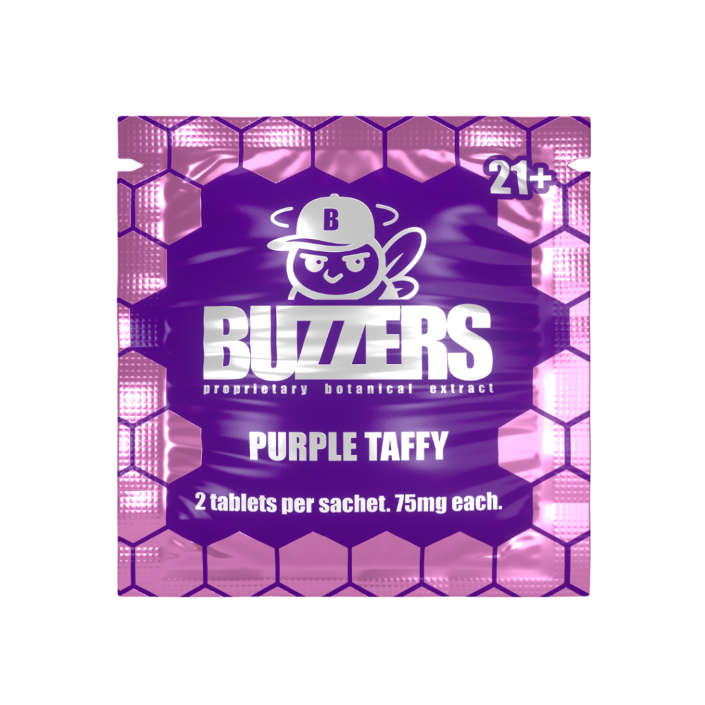 Purple Taffy - Buzzers Botanical Extracts - 75mg